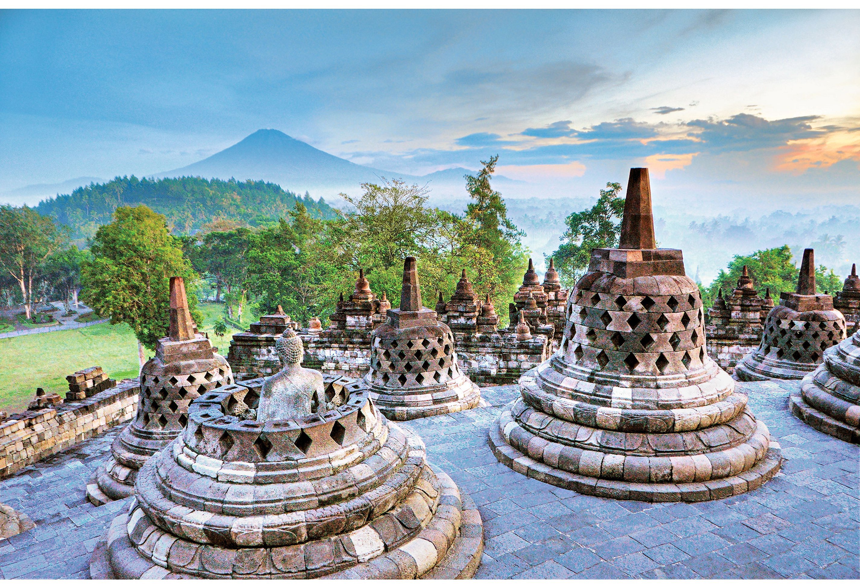 Borobudur - die größten buddhistischen Tempelanlagen Südostasiens