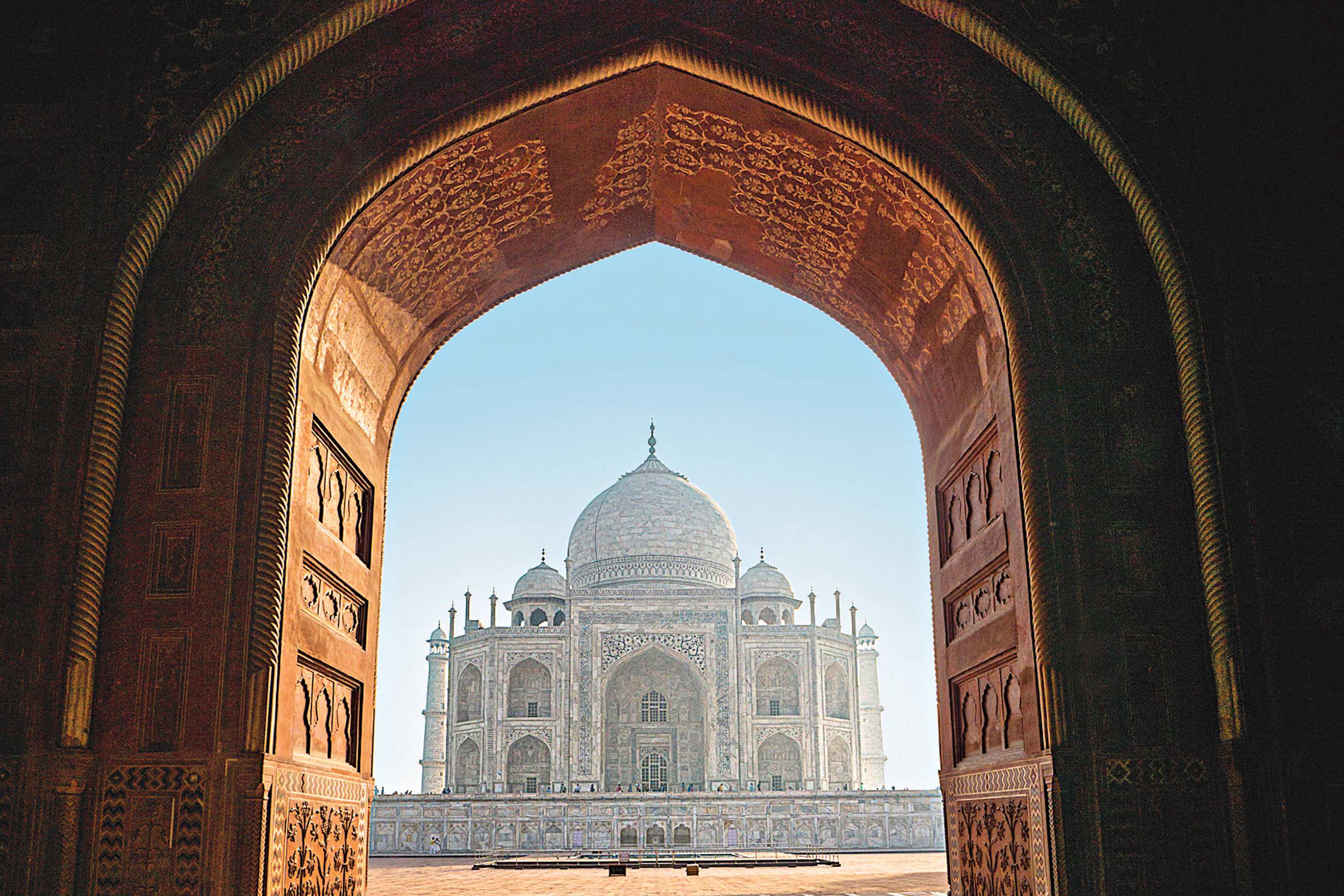 Marmorne Pracht – Taj Mahal