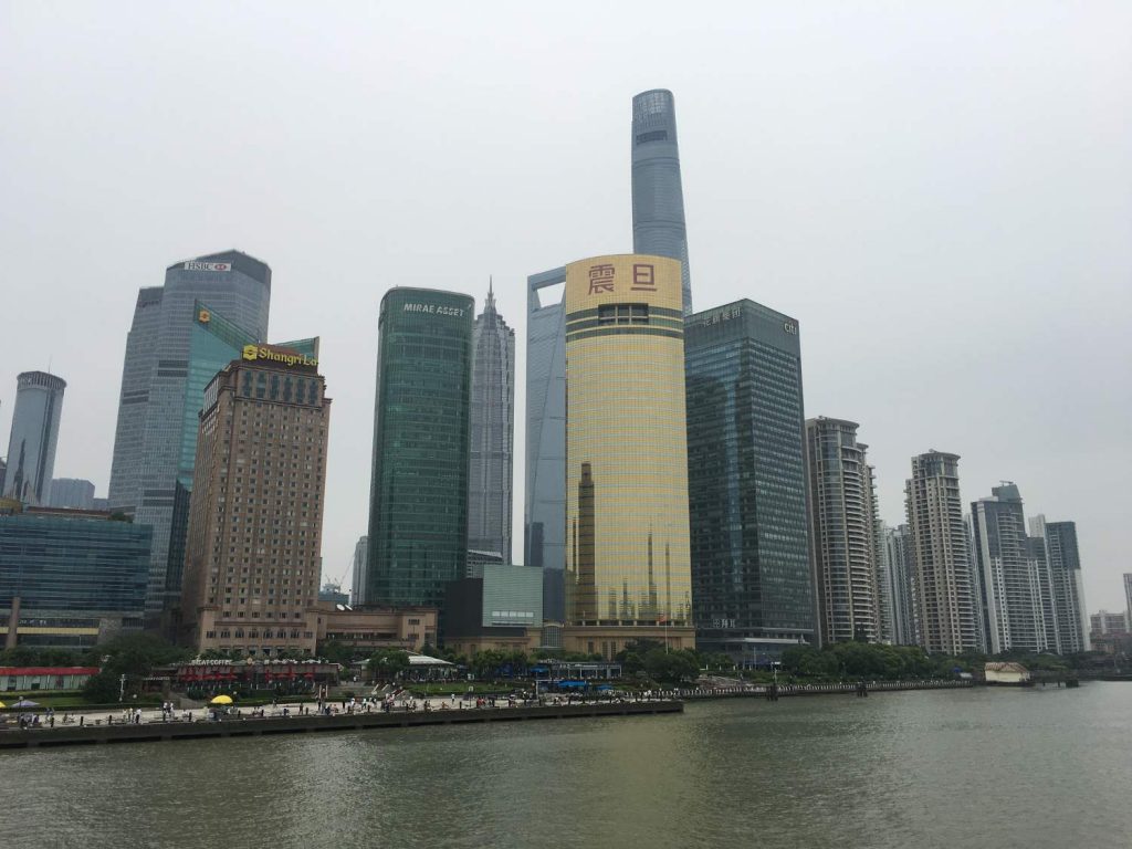 Das Panorama in Pudong (Thomas Peters)
