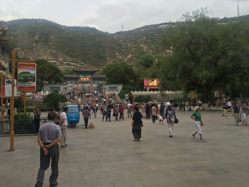 Erdbebensammelplatz in Lanzhou (Thomas Peters) 