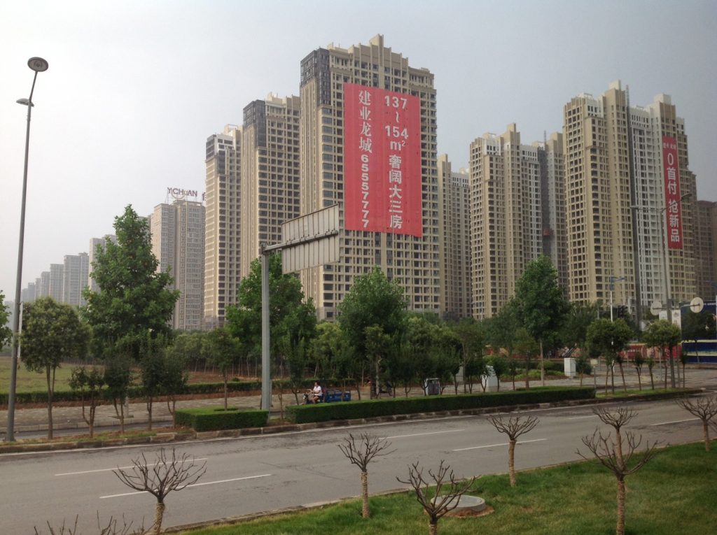 Neubauten in Luoyang