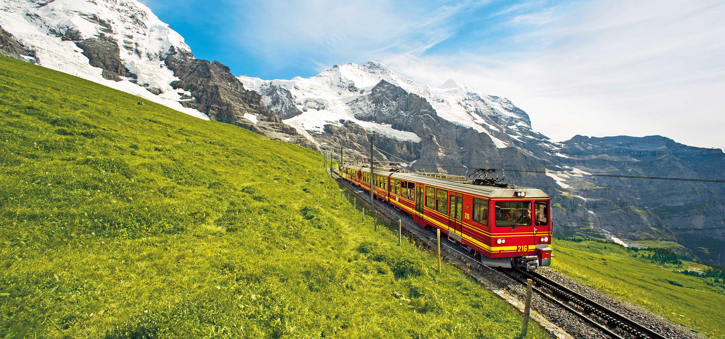 Jungfraubahn in Wengen