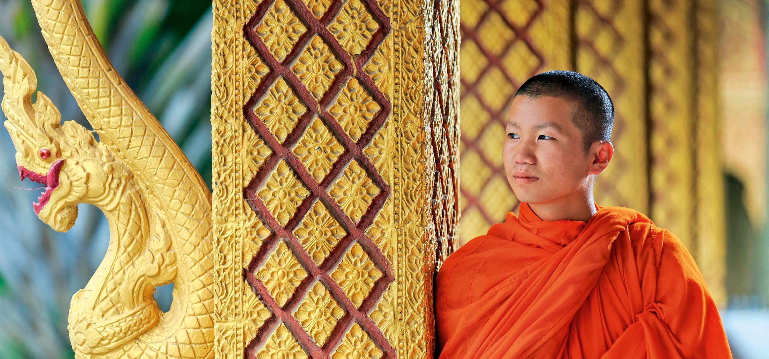 Buddhist in Laos