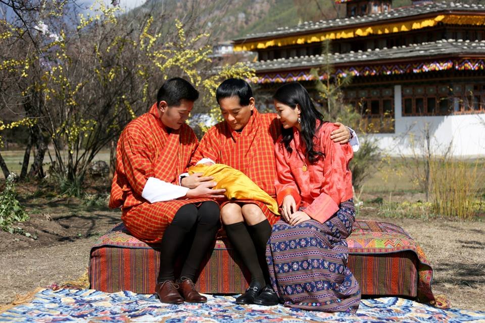 Bhutan Koenigsfamilie