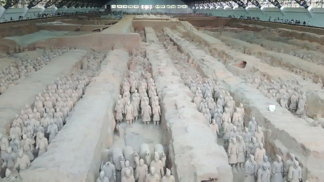 Die Terrakotta Armee in Xi'an