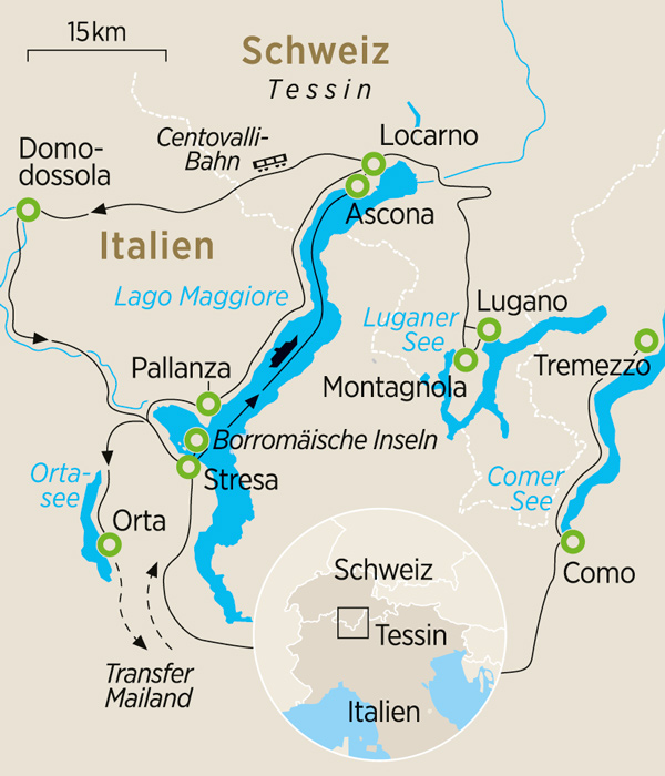 Montagnola im Tessin – Hermann Hesses »Paradiesgegend«