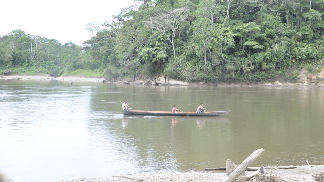 Am Putumayo-Fluss. Von hier aus ist der Amazonas nicht mehr weit.
