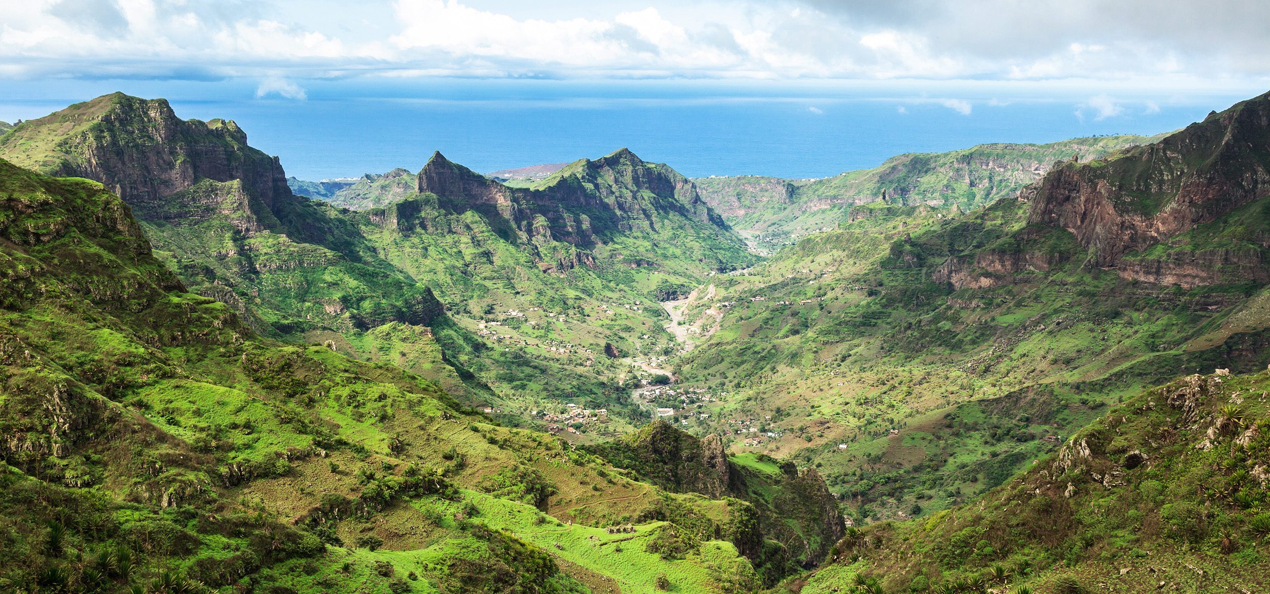 KapverdenSerra Malagueta mountains in Santiago Island - Cabo Verde