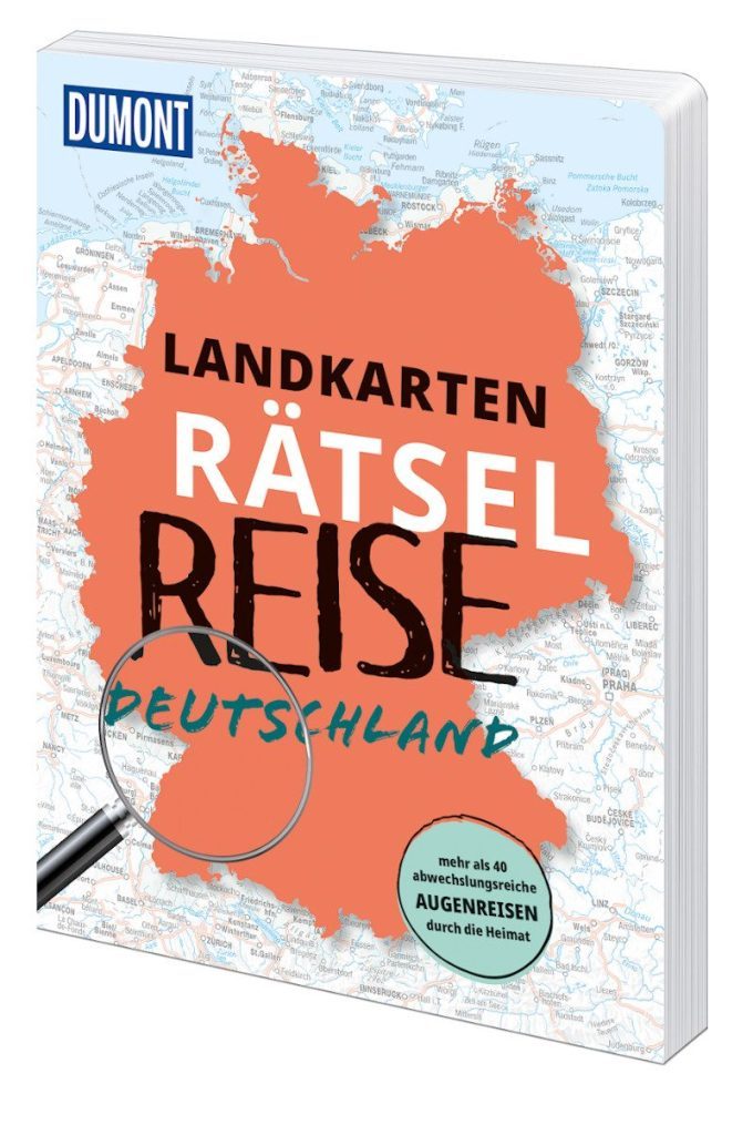 Landkartenrätselreise Deutschland DuMont Buchcover