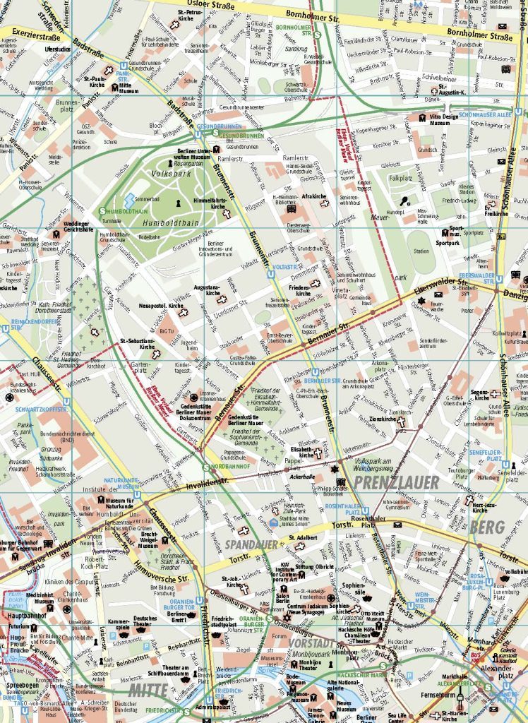 DUMONT Landkartenraetsel Karte Berlin
