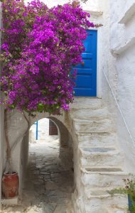 Naxos island in Greece