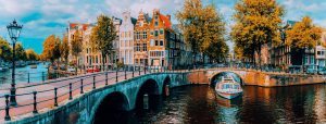 Grachten Amsterdam Niederlande 725