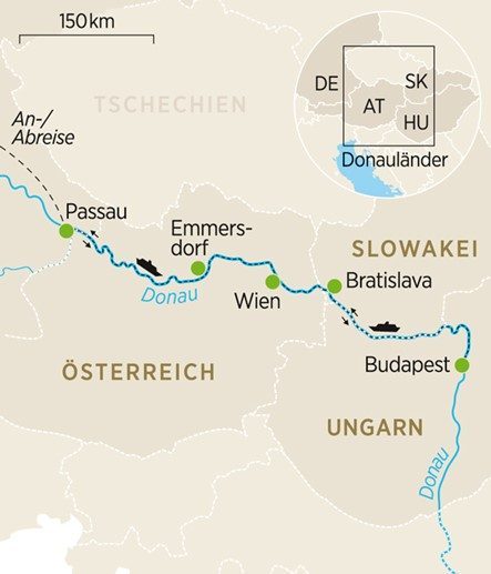 Donau Reise