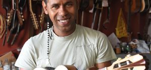 Afrika-Kapverden-Mann-Gitarre