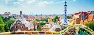 Barcelona-Park Guell-Spanien-