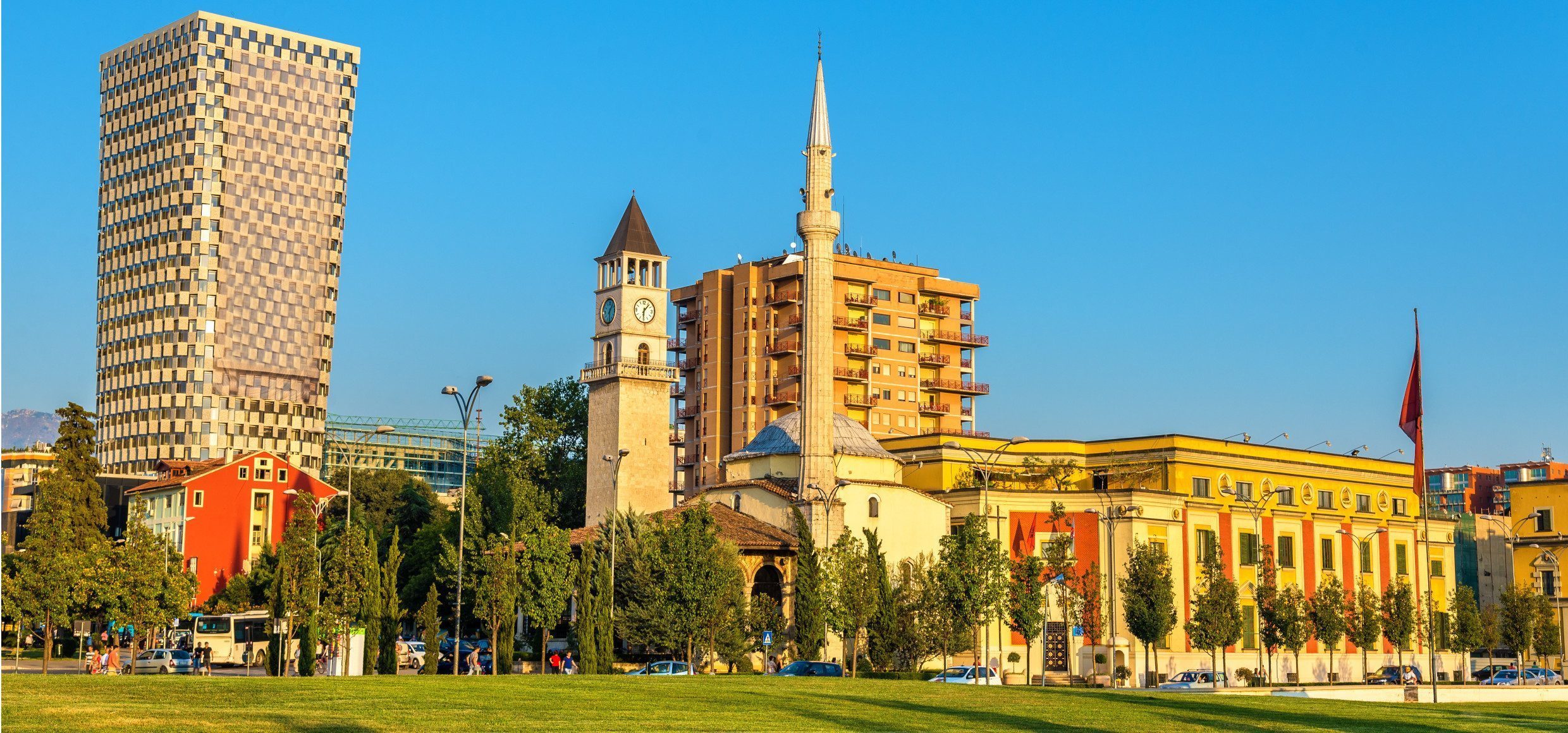 Albanien-Tirana-Et'hem-Bey-Moschee-