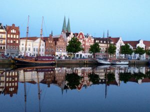 Blick auf Lübeck_Ostseetagebuch2023_Sigrid Piletzky