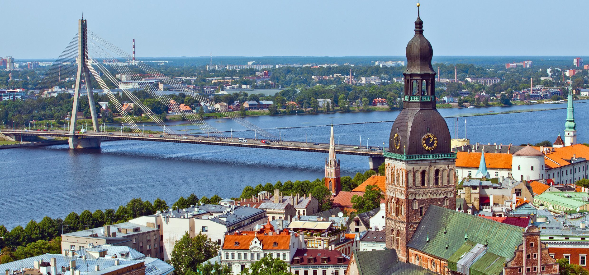 Lettland-Riga-Panorama