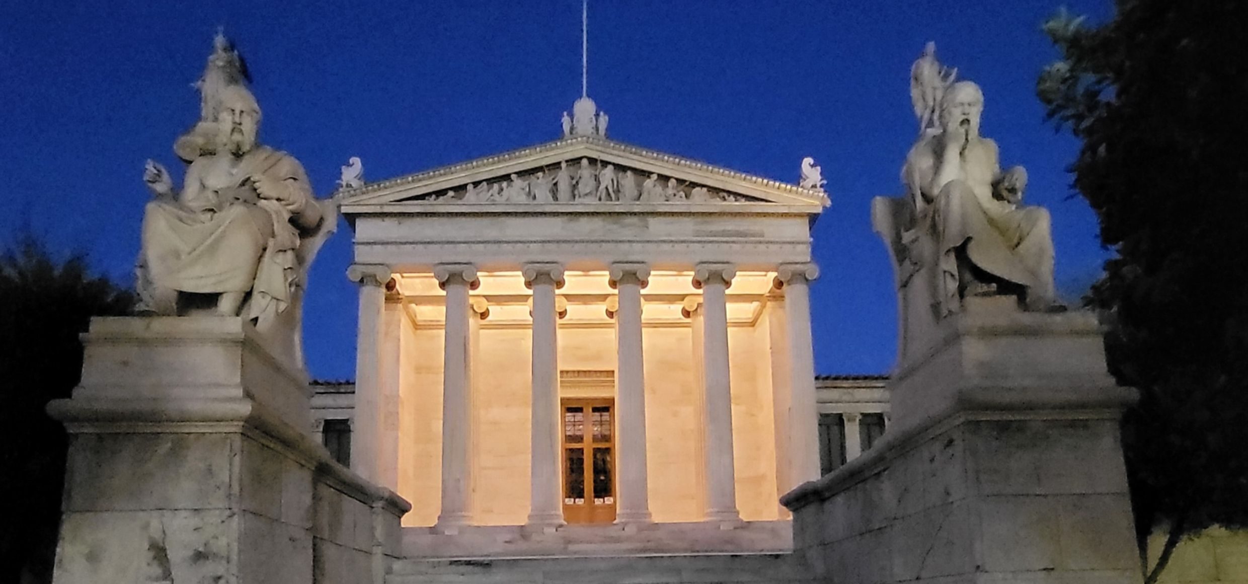 Athen at night