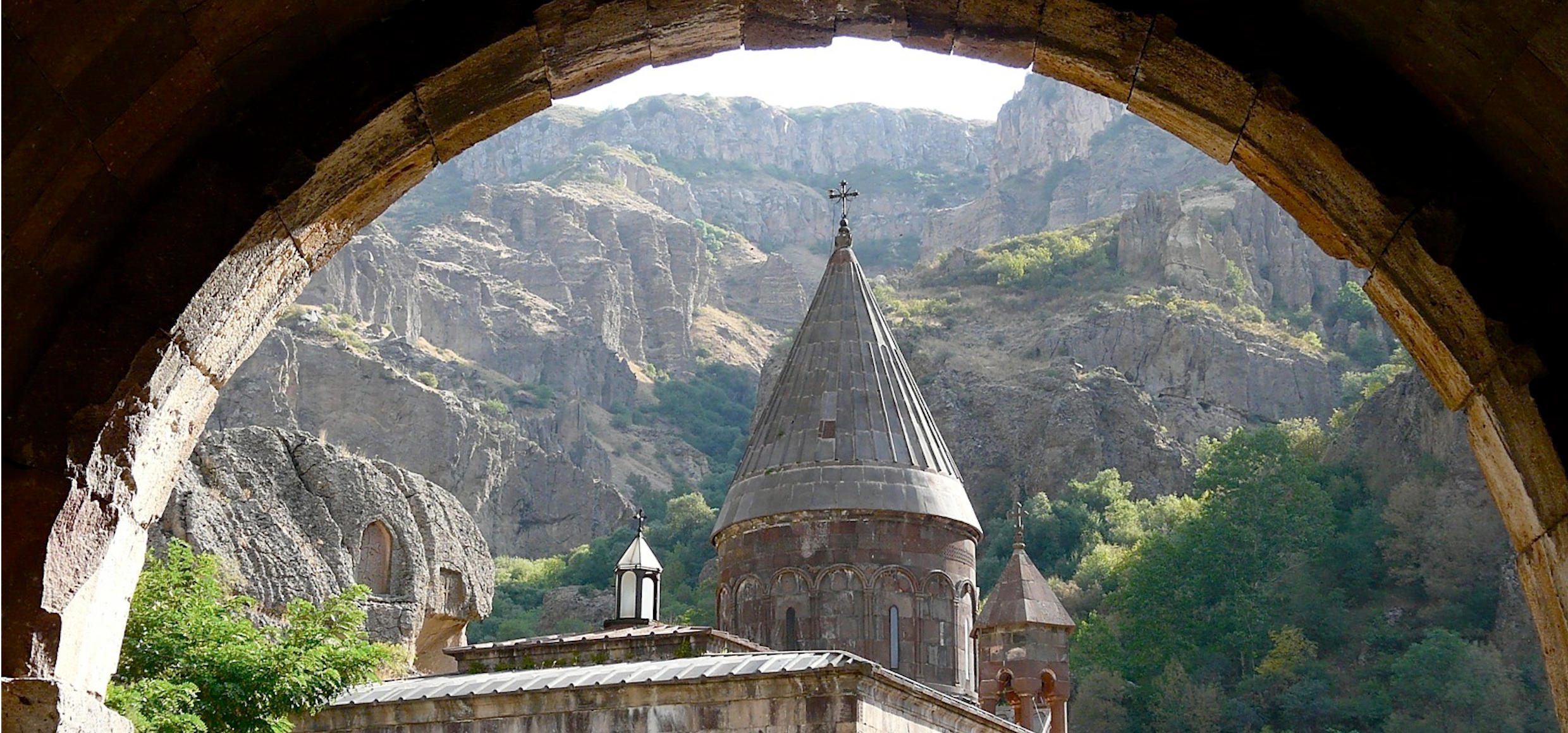 Armenien-Kloster Geghard