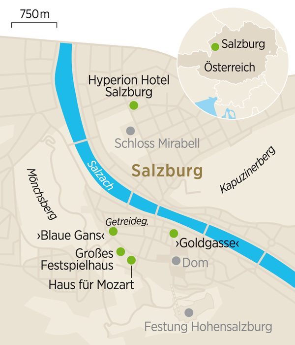 Karte 541 Salzburg