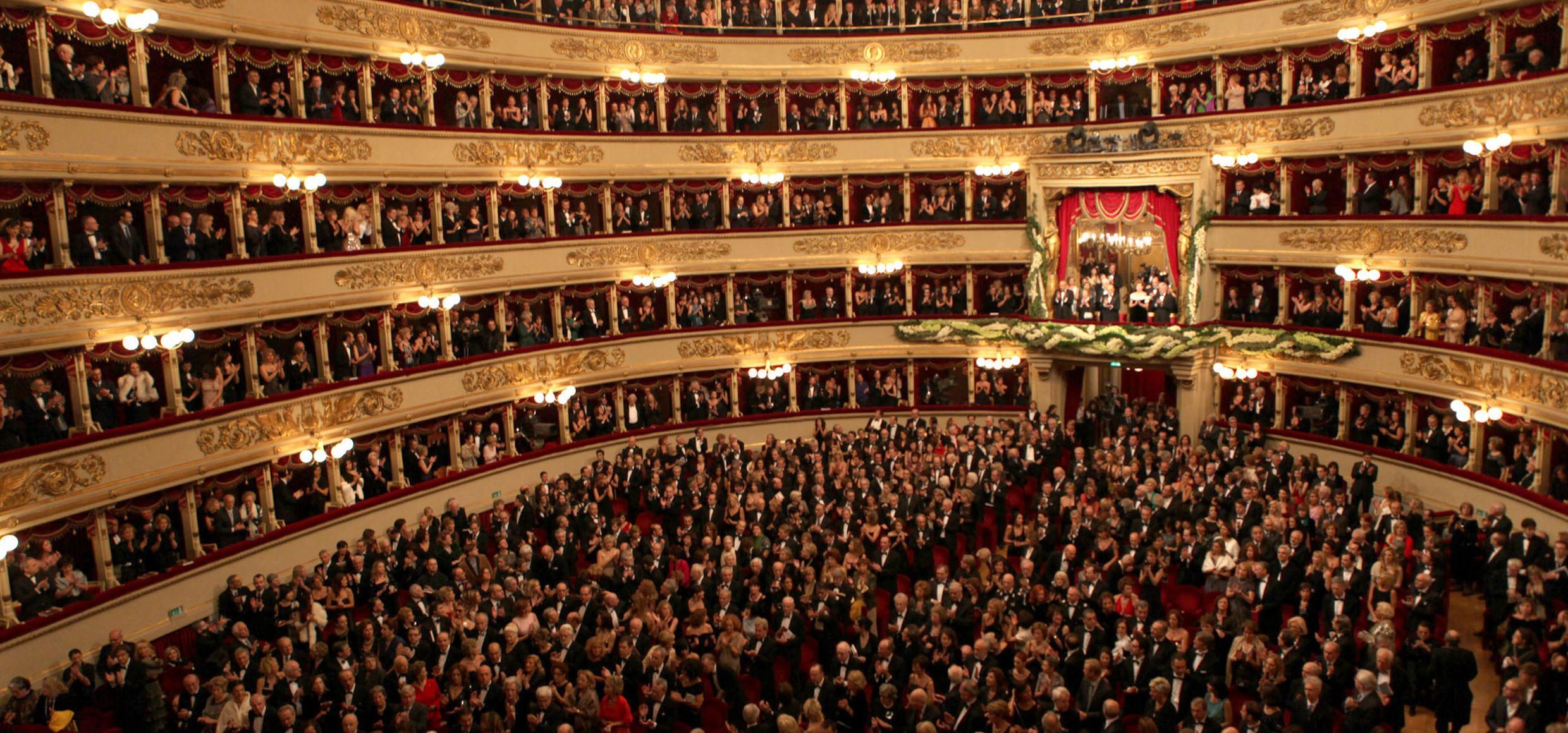 Mailand Teatro alla Scala Publikum