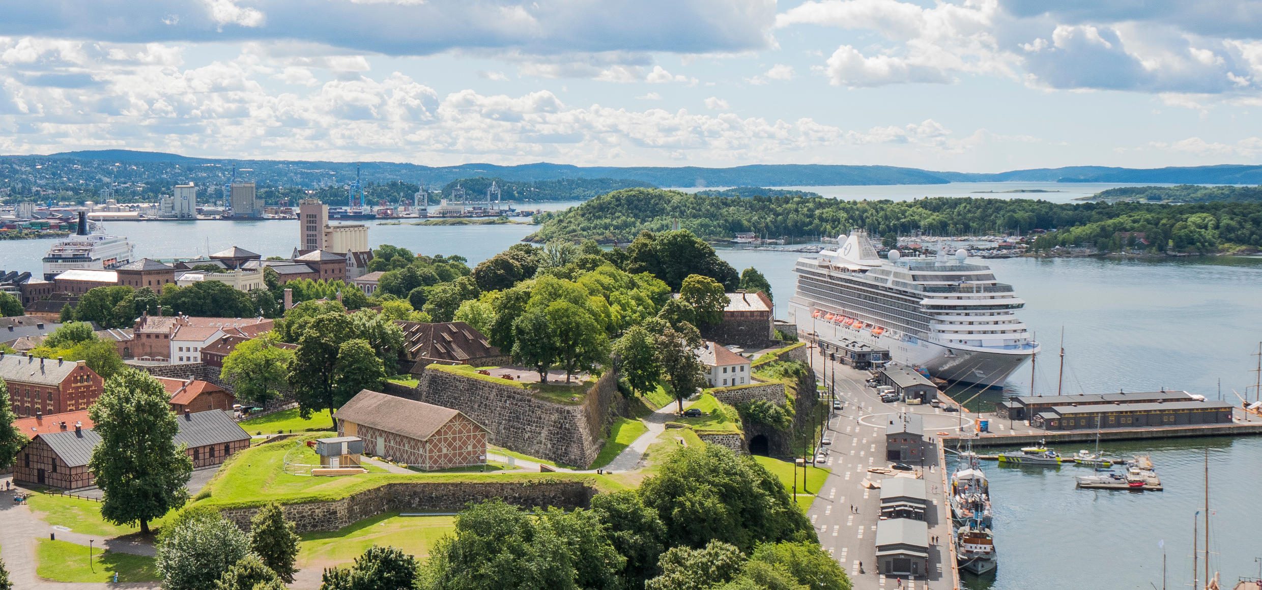 Oslo Akershus und Hafen