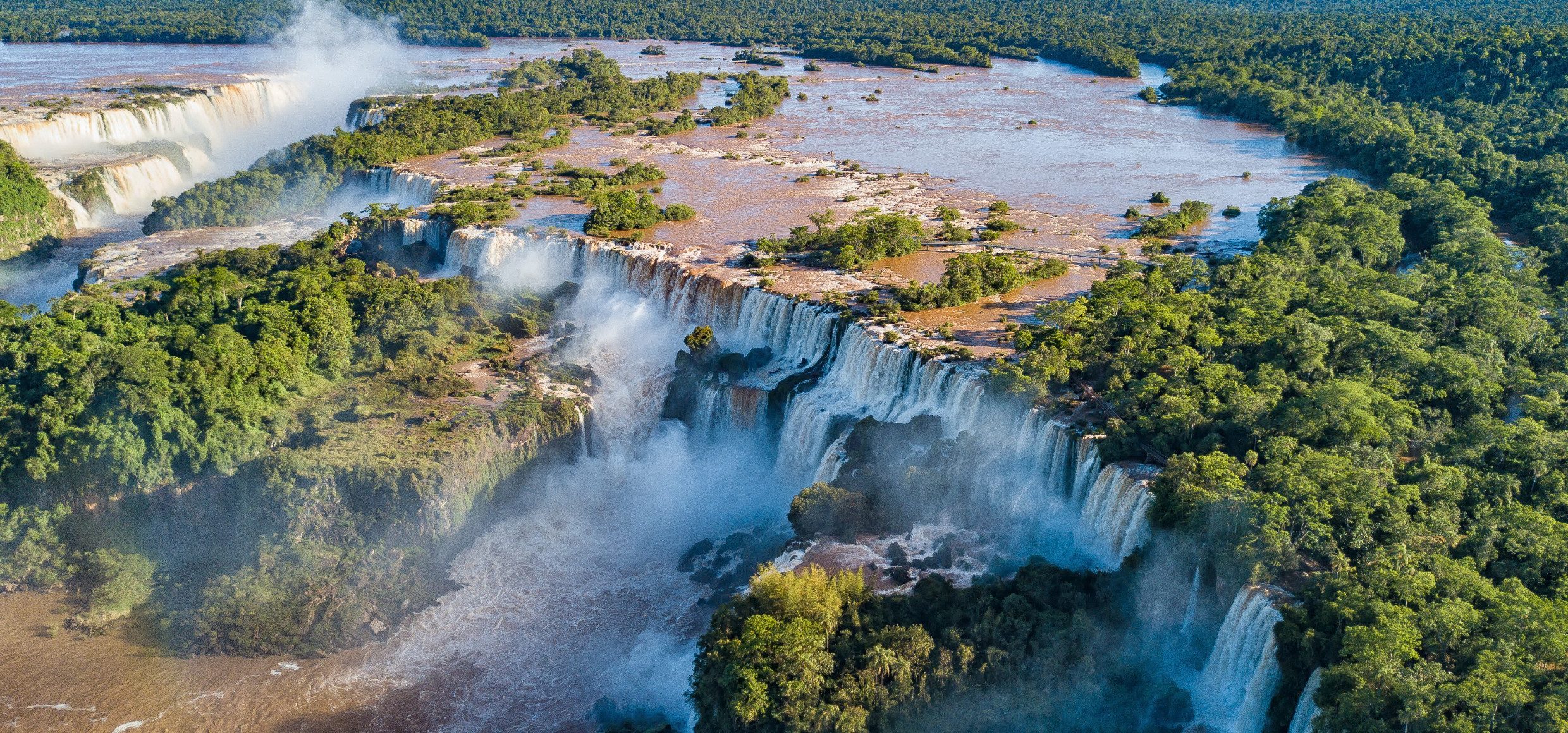 Brasilien Wasserfälle von Iguazu
