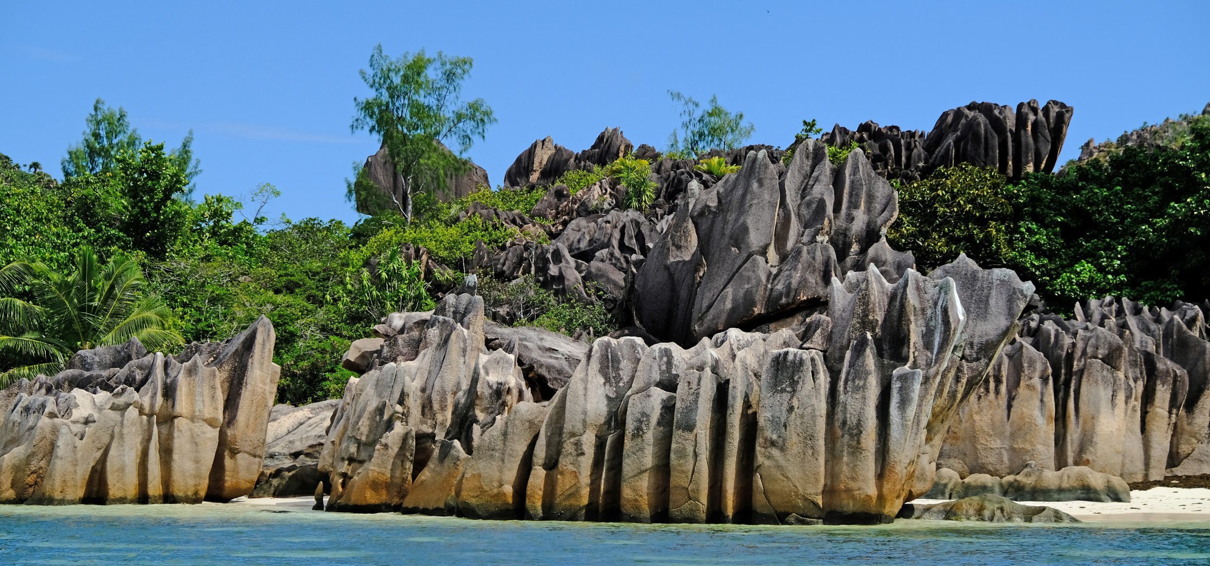 Seychellen Felsen