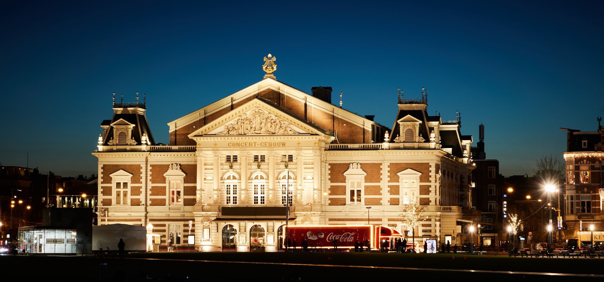 Niederlande Amsterdam Concertgebouw außenansicht