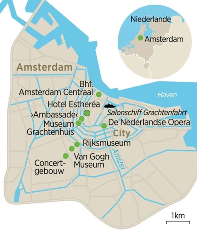 Karte 884 Amsterdam 2024
