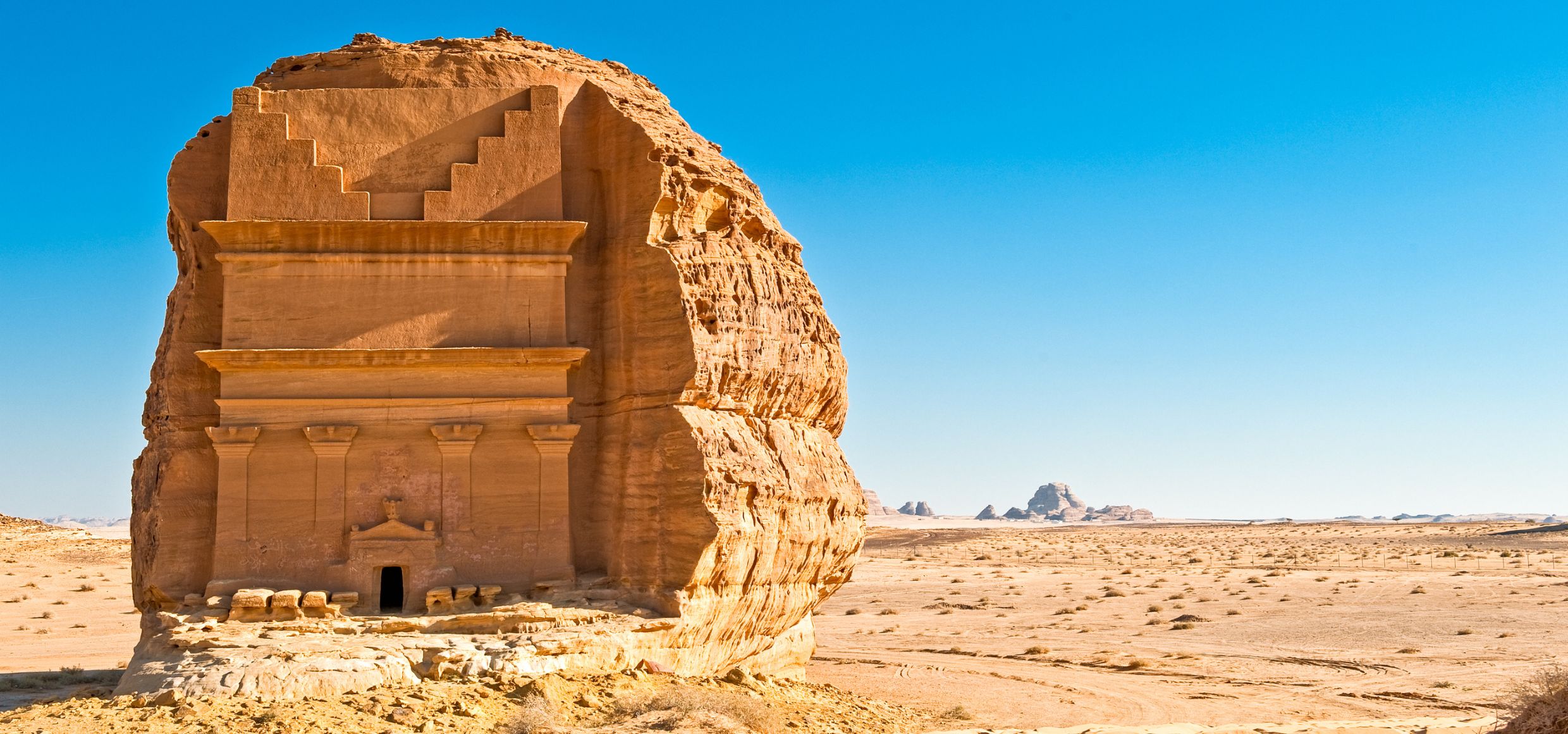 Saudi Arabien qasr al farid tetrapylon