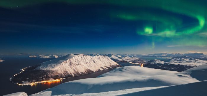 Polarlichter über Norwegen