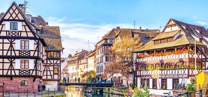 Fachwerkhaus Altstadt Petite France Straßburg