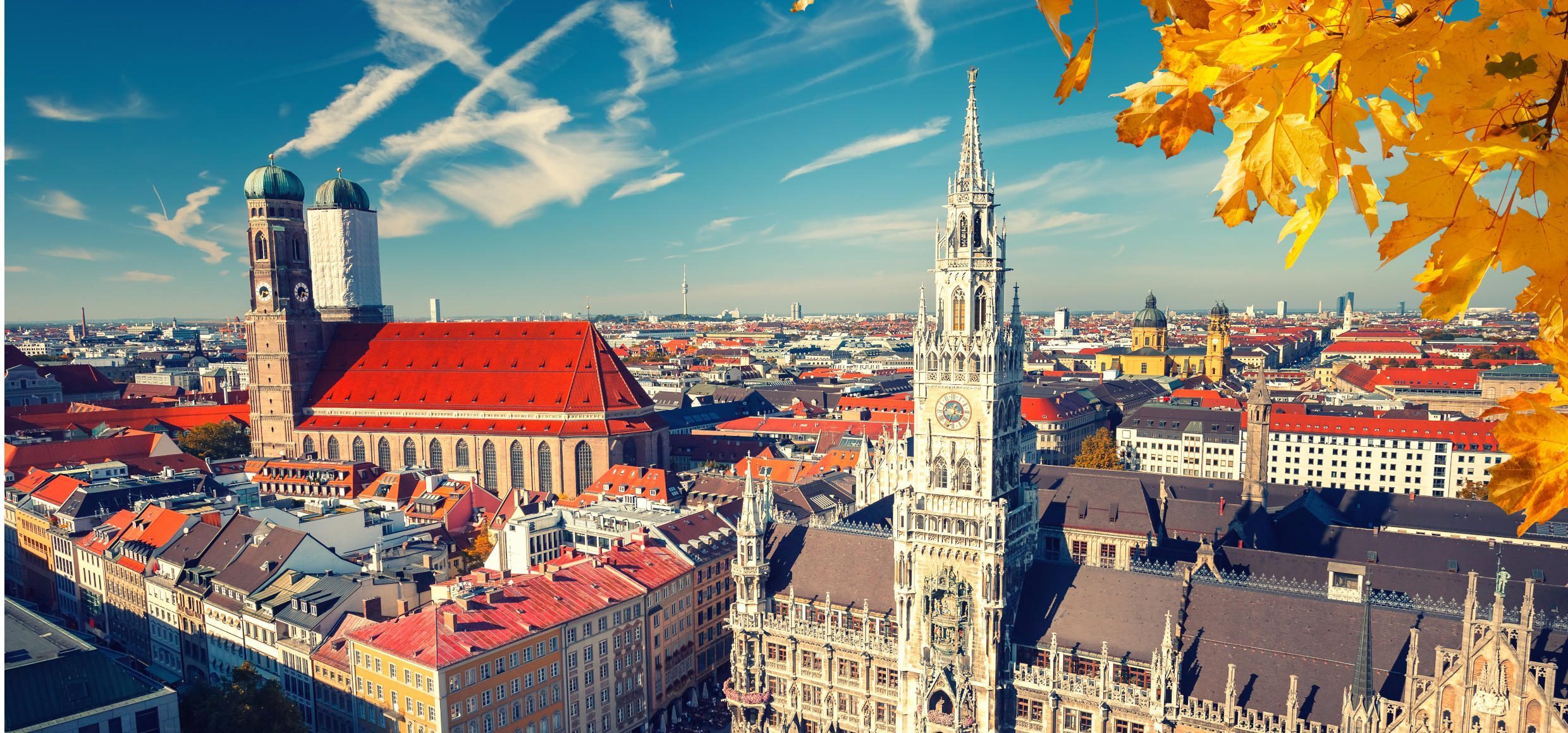 München Rathaus Frauenkirche Marienplatz